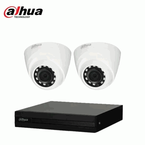Dahua 2 Unit HD CC Camera Package