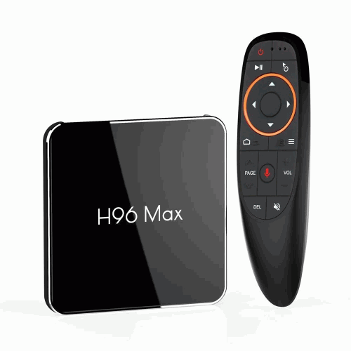 H96 MAX X2 Amlogic S905X2 Android 9.0 4GB DDR4 64GB eMMC 4K TV Box WiFi LAN Blue